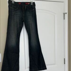 Express Dark Flare Jeans